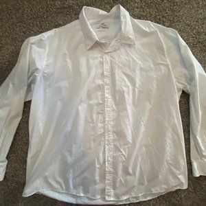 4XL Paul Jones Dress Shirt - Long Sleeve 4X White